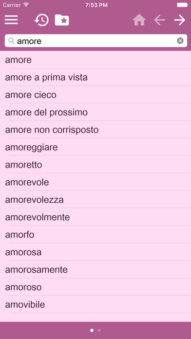 English Italian Dictionary Free screenshot 3