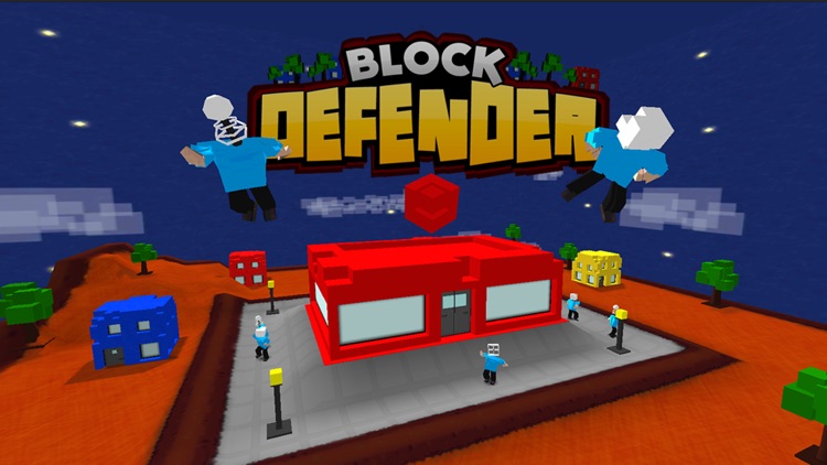 Block Defender: The Pixel Defense 3D & HD screenshot-3