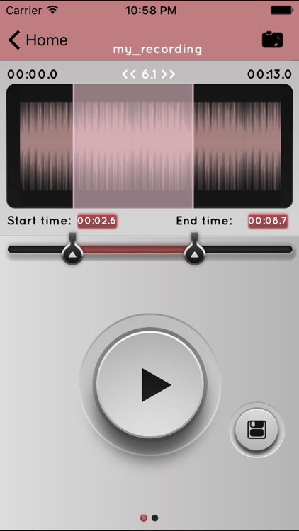 MP3 Cutter For iMovie screenshot-1