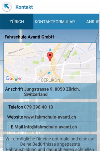 Fahrschule Avanti GmbH screenshot 4