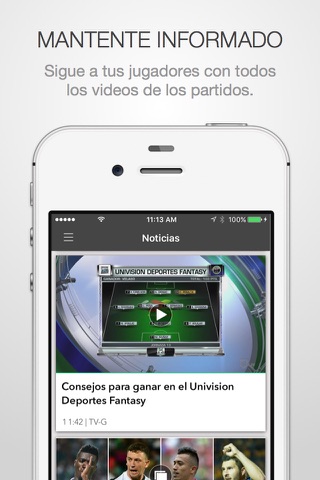 Univision Deportes Fantasy screenshot 3