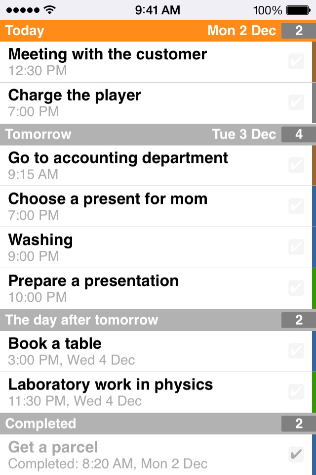 iTasklist screenshot 2