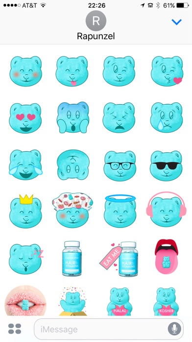 How to cancel & delete SugarBearHair Stickers from iphone & ipad 3