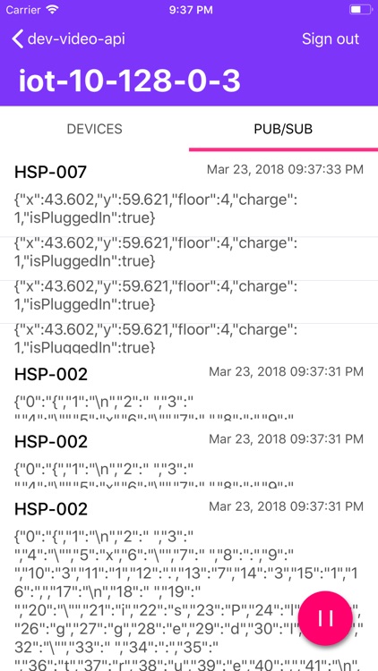 Cloud IoT Core Inspector screenshot-5