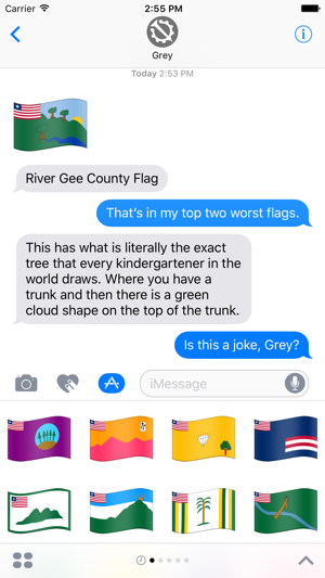 Liberian County Flag Stickers(圖1)-速報App