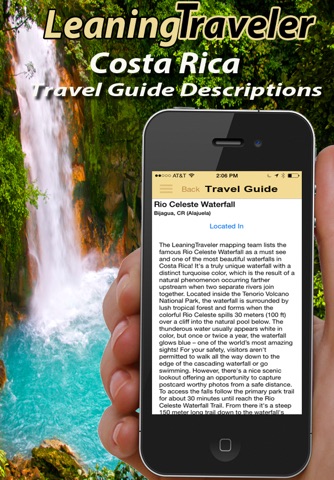 LeaningTraveler Costa Rica GPS Map Travel Guide screenshot 3