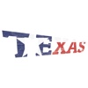 Texas All American Sticker