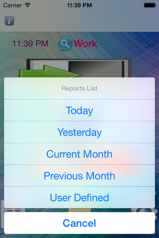 WorkTimeFree screenshot 2