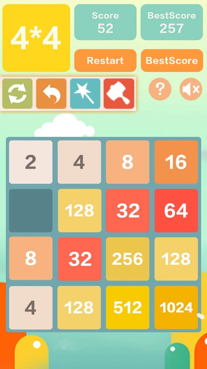 New 2048—fun games free