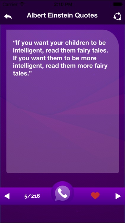 Albert Einstein motivational Quotes and Biography screenshot-3