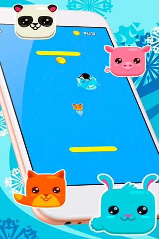 Animals on Ice - Addictive Pong Game screenshot 3
