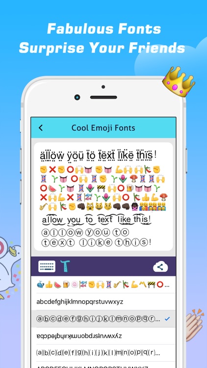 Emoji Free – Emoticons Art and Cool Fonts Keyboard screenshot-4
