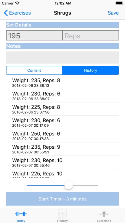 Sets and Reps screenshot-3