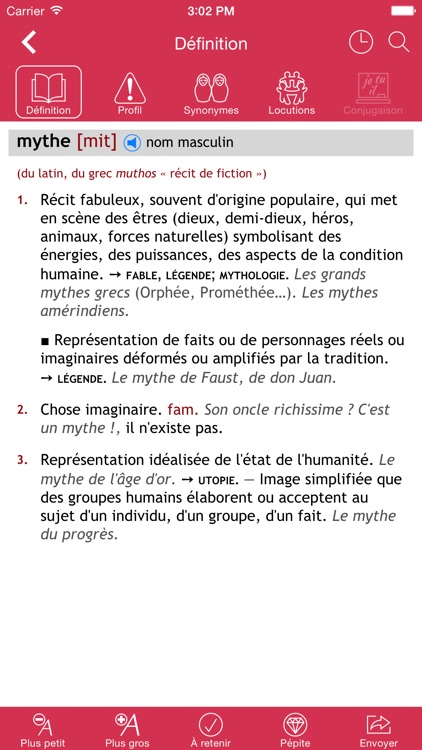 Dictionnaire Le Robert Mobile : 4 en 1