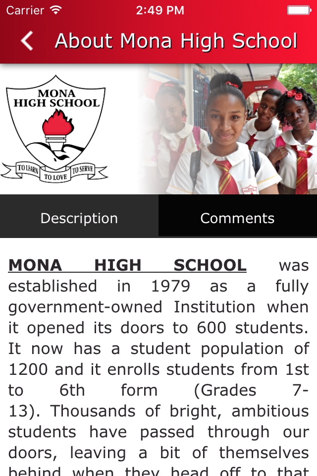 Mona High School screenshot 3