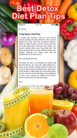 Game screenshot Best Detox Diet Plan Tips apk