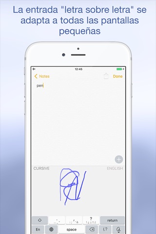 PenReader handwriting recognition screenshot 3