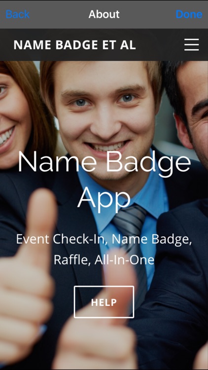 Name Badge Event Management screenshot-4