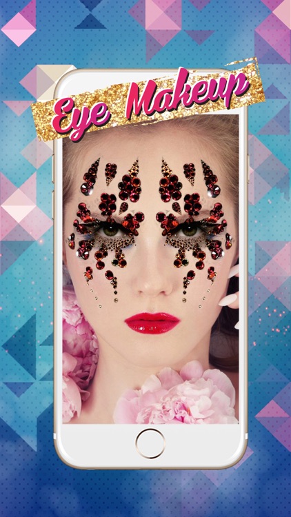 Trendy Eye Jewel & Strass Makeup - Picture Frame.s screenshot-3