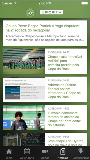 Chapecoense SporTV(圖4)-速報App