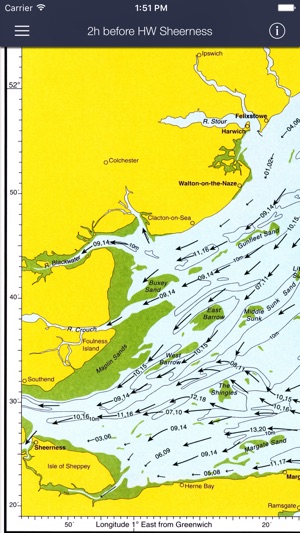 Tidal Flow Charts English Channel