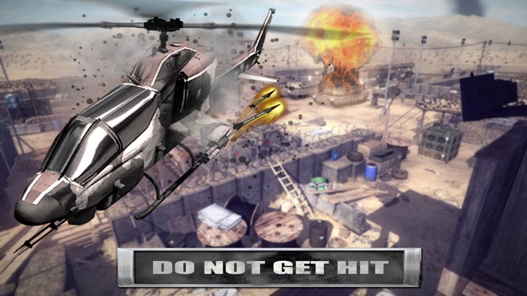 Gunship Helicopter BattleField screenshot-3