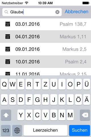 Neukirchener Kalender 2016 screenshot 2