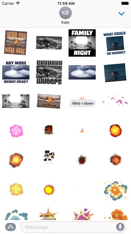 Exploding Stickers