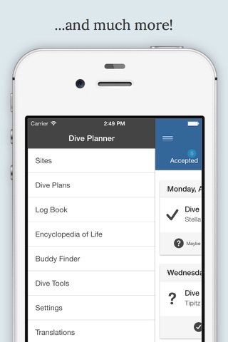 DivePlanApp screenshot 3
