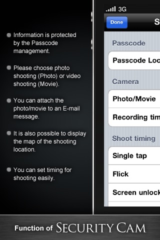SecurityCam for iPhone screenshot 4