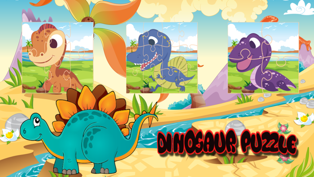 Easy Dinosaur Jigsaw Puzzles For Kids and Adults(圖1)-速報App