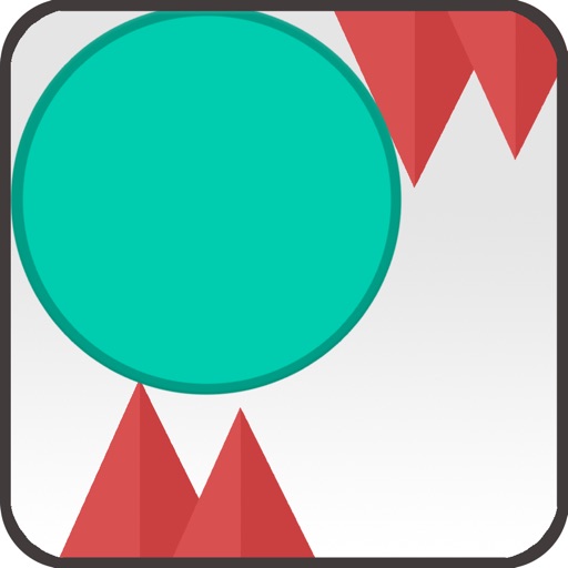 Red Bouncing Ball Spikes-Free Impossible Levels Icon