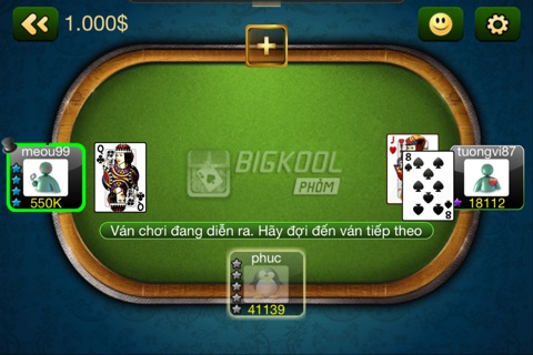BigCom - Game đánh bài, chắn phỏm online screenshot 3
