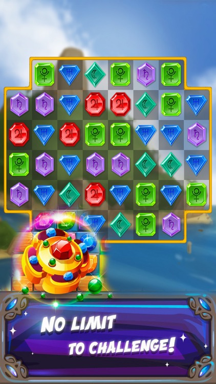 Gem Treasure Ilands- Jewel Quest Free