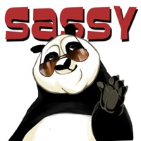 Sassy Panda - Funny Stickers apk