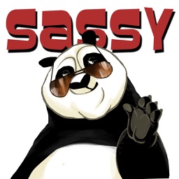 Sassy Panda - Funny Stickers