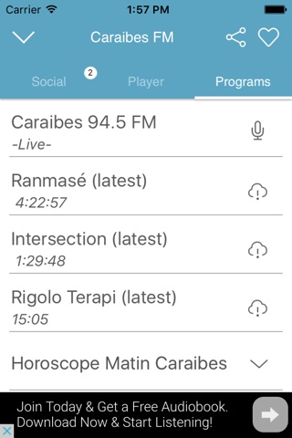 AudioNow Haiti Radio screenshot 3