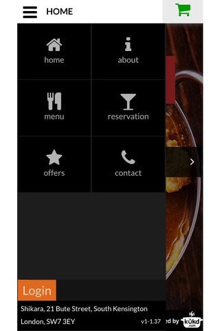 Shikara Indian Takeaway  SW7 3EY screenshot 3