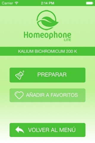 Homeophone screenshot 4