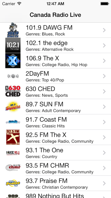 How to cancel & delete Canada Radio Live from iphone & ipad 1