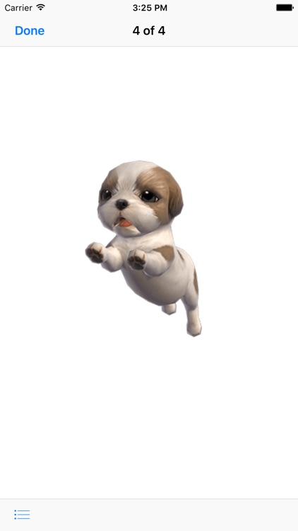 Shih Tzu - Animated Puppy Stickers