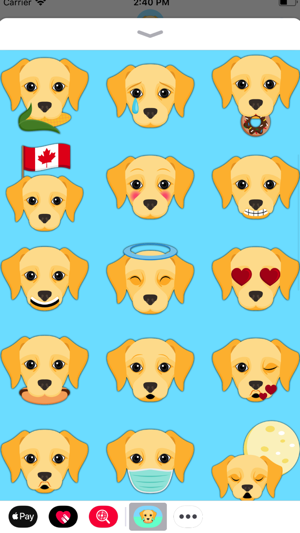 Yellow Labrador Emoji(圖1)-速報App