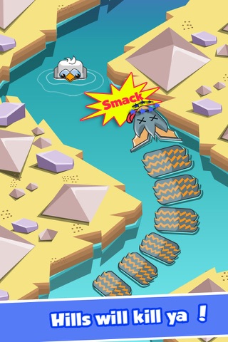 Happy Dragon Arrow: An Endless Crossy Swim Mania screenshot 2