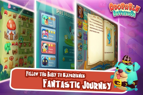 Adorable Adventure - Dress up your baby to explore the fantastic toy world with buddies screenshot 4