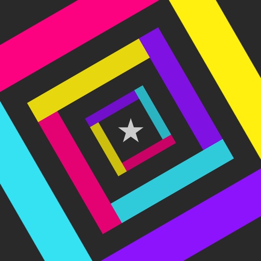 Crossy Color Circle Switching iOS App