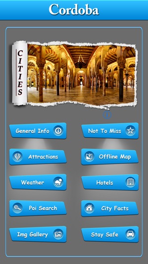 Cordoba  Offline Map Travel Guide