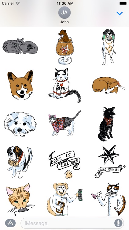 Beer For Beasts Stickers - Sixpoint