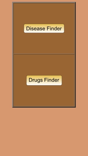 Diseases and drugs finder