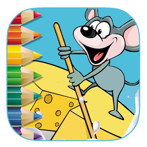 Coloring Book Mini Mouse Game Free For Kids iOS App