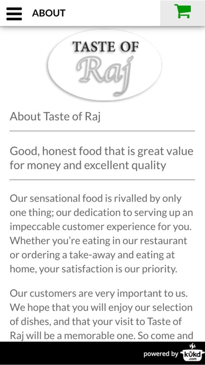 Taste Of Raj Indian Takeaway screenshot-3